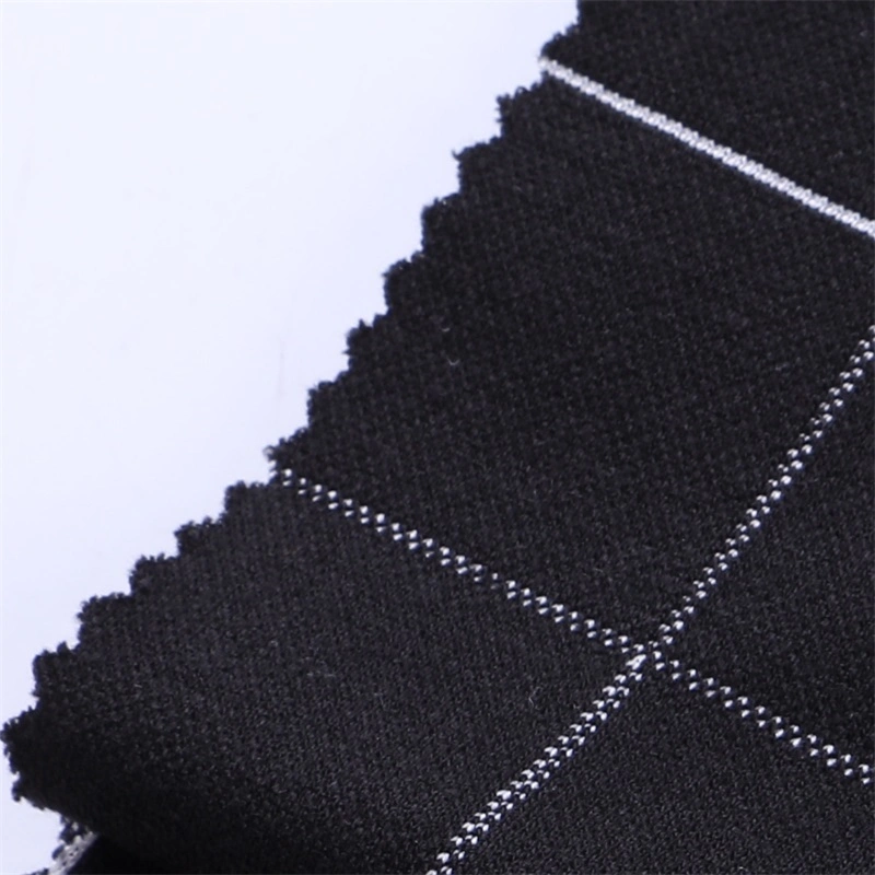 Yigao Textile Hot Selling Spandex Tr Knit Jacquard Plain Dyed Fabric Material for Clothes