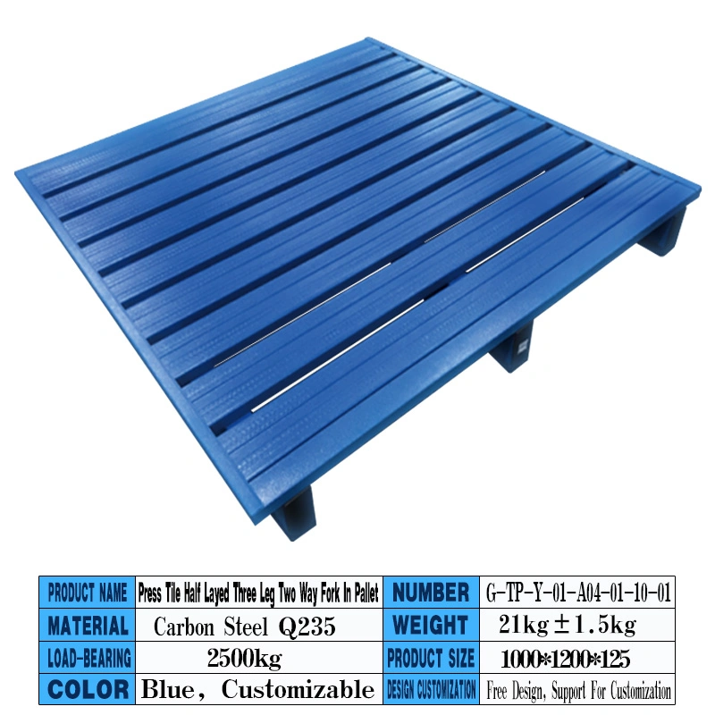 Galvanized Customized Warehouse Storage Steel Pallet / Metal Pallet