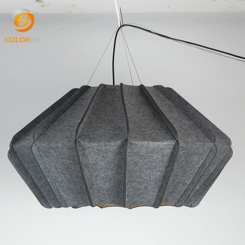 High Quality Carton Packed Modern Design Style Pendant Ceiling Felt Lampshade