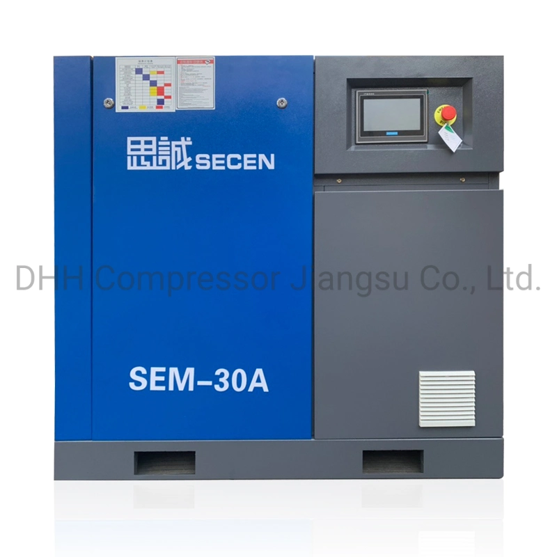 22kw HP 30pm VSD compresor de aire de tornillo rotativo para aplicaciones industriales