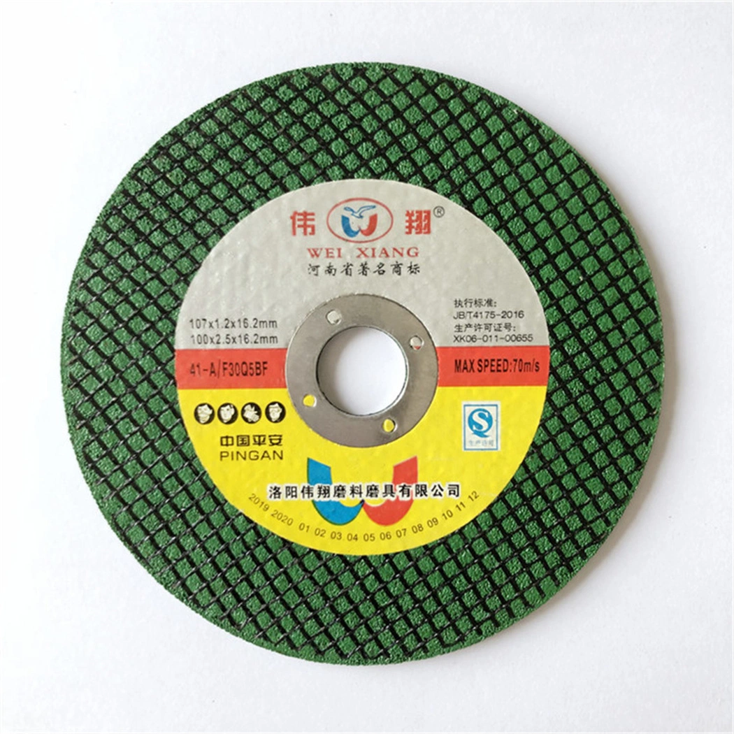 4" Flat Cutting Wheel for Inox in Metal Tin