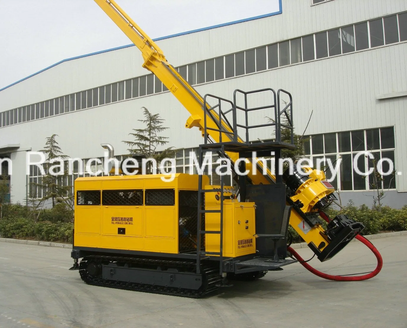 300m500m700m1000mhydraulic Rotary Drilling Rig/ Diamond Core Drilling Machine with 132kw Diesel Engine