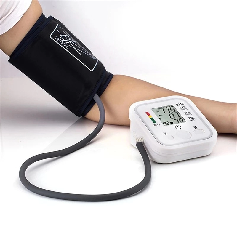 Brazo Monitor de presión arterial manguito BP presión arterial precisa automática Máquina