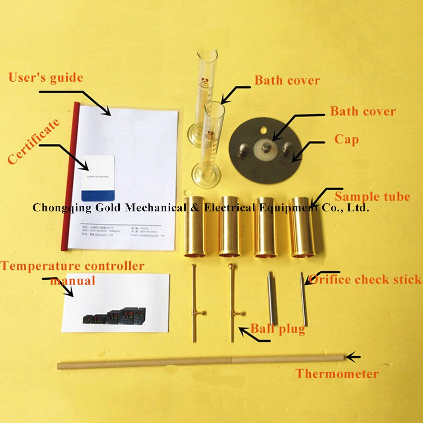 Convenient Timing Standard Bitumen Viscosity Tester Digital Viscometer of Laboratory Equipment