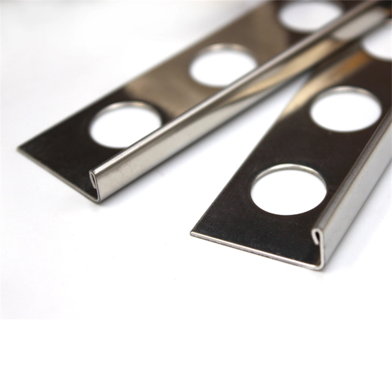 High quality/High cost performance  Stainless Steel Tile Edge Trim Tile Accessories for Sale