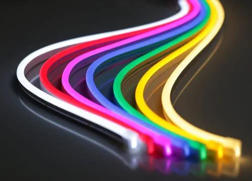 Flexible LED Neon Flex Strip Light Colorful Silicone LED Strip LED Decoration