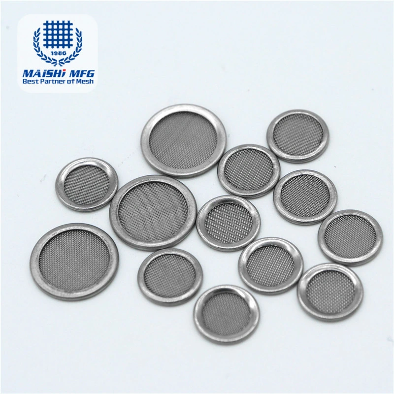 Stainless Steel Metal Rimmed Filter Disc