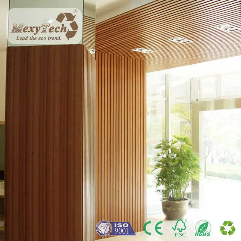 Indoor PVC Wall Panel Soundproof Cheap Wall Caldding 159*10mm Noise Barrier China Supplier