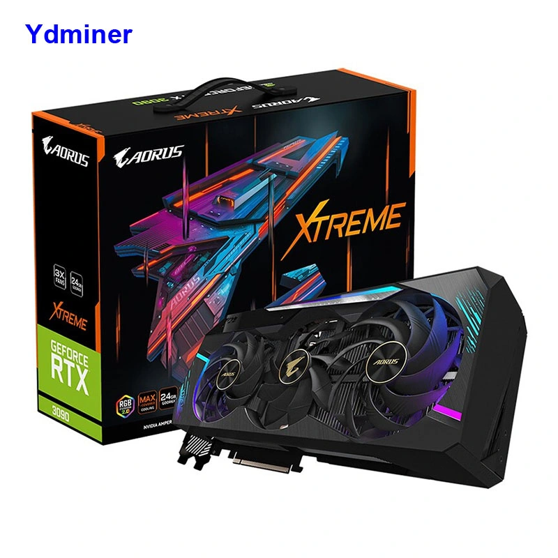 Economical Price Super Geforce Rtx 3090 Video Card Gaming Dual Fan Power GPU Graphics Cards