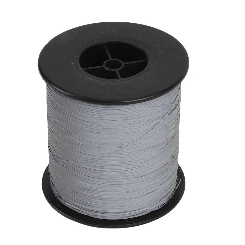 Hi Viz Grey Reflective Embroidery Thread Reflective Knitting Yarn 0.5mm