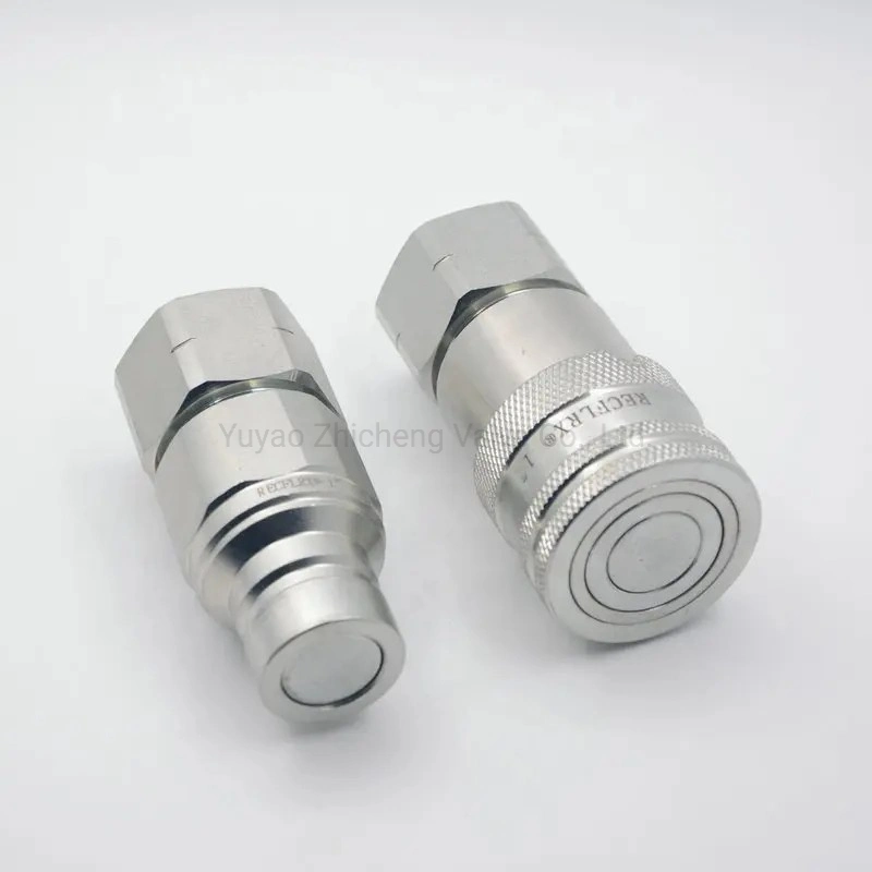 Factory Direct Selling Flat Face Hydraulic Quick Coupling NPT Hydraulic Crimp Pipe Fitting and Hose with Wide Varieties