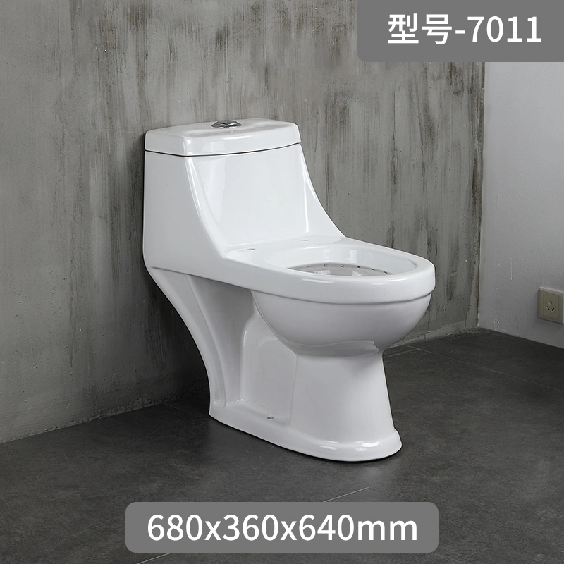 Cheap Price One Piece Ceramic Toilet with Big Outlet Hole