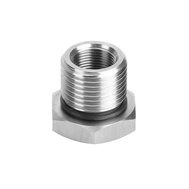 Stainless Steel Reducer Hex Bushing Hex Head Thread Bushing Screw Female Snap Pipe Bushing Fittings