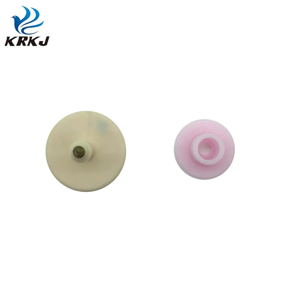 TPU Ultra High Frequency RFID Animal Sheep Round Icra Ear Tag System for Pig