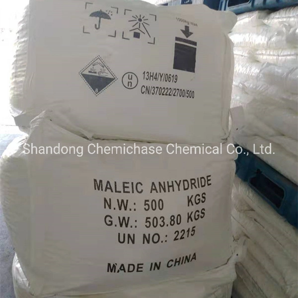 Material Auxiliar químico 99.5% anidrido Maléico puro