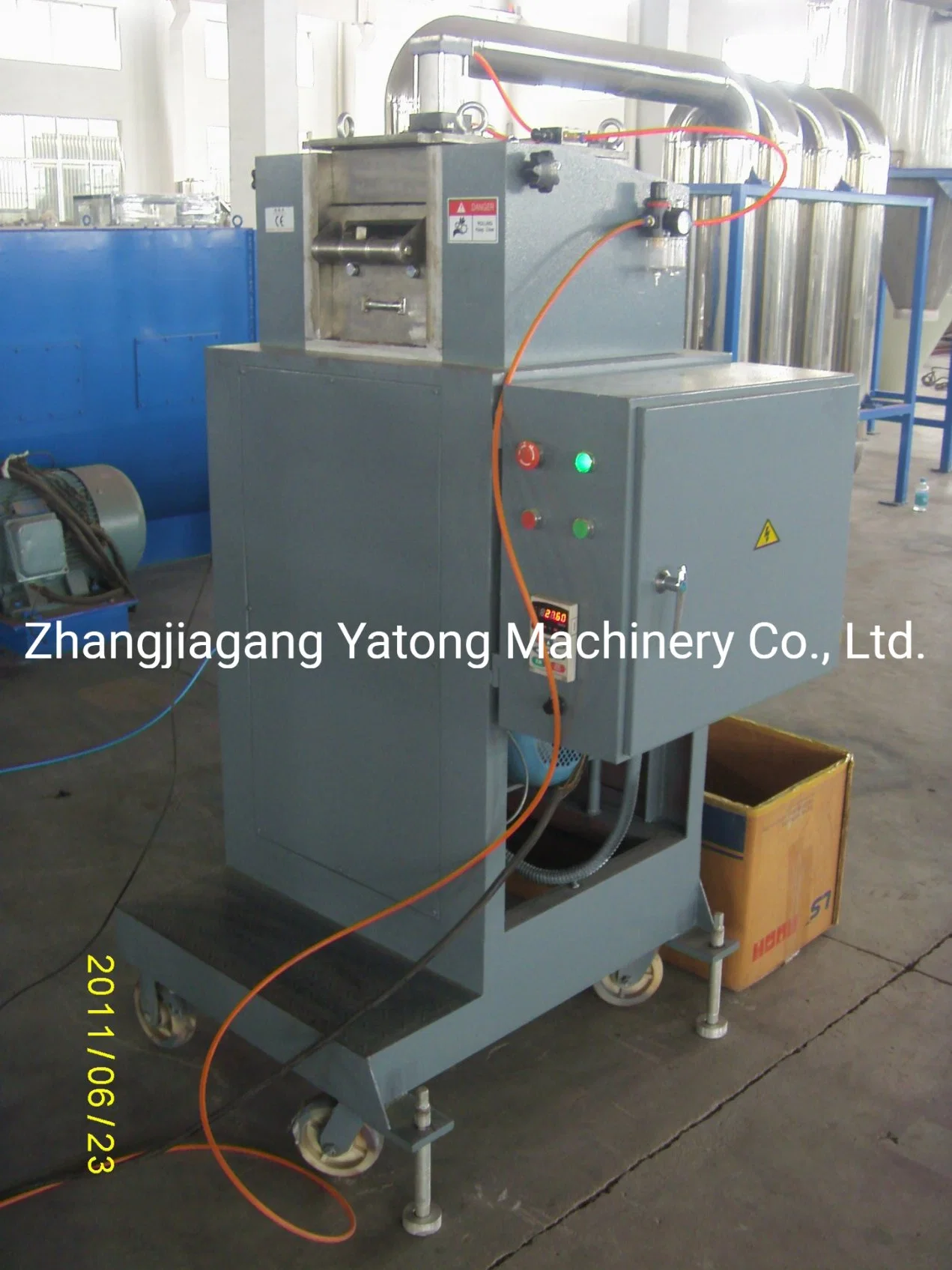 Yatong Pet PP PE Flakes Recycling Plastic Processing Machinery / Plastic Extrusion Equipment