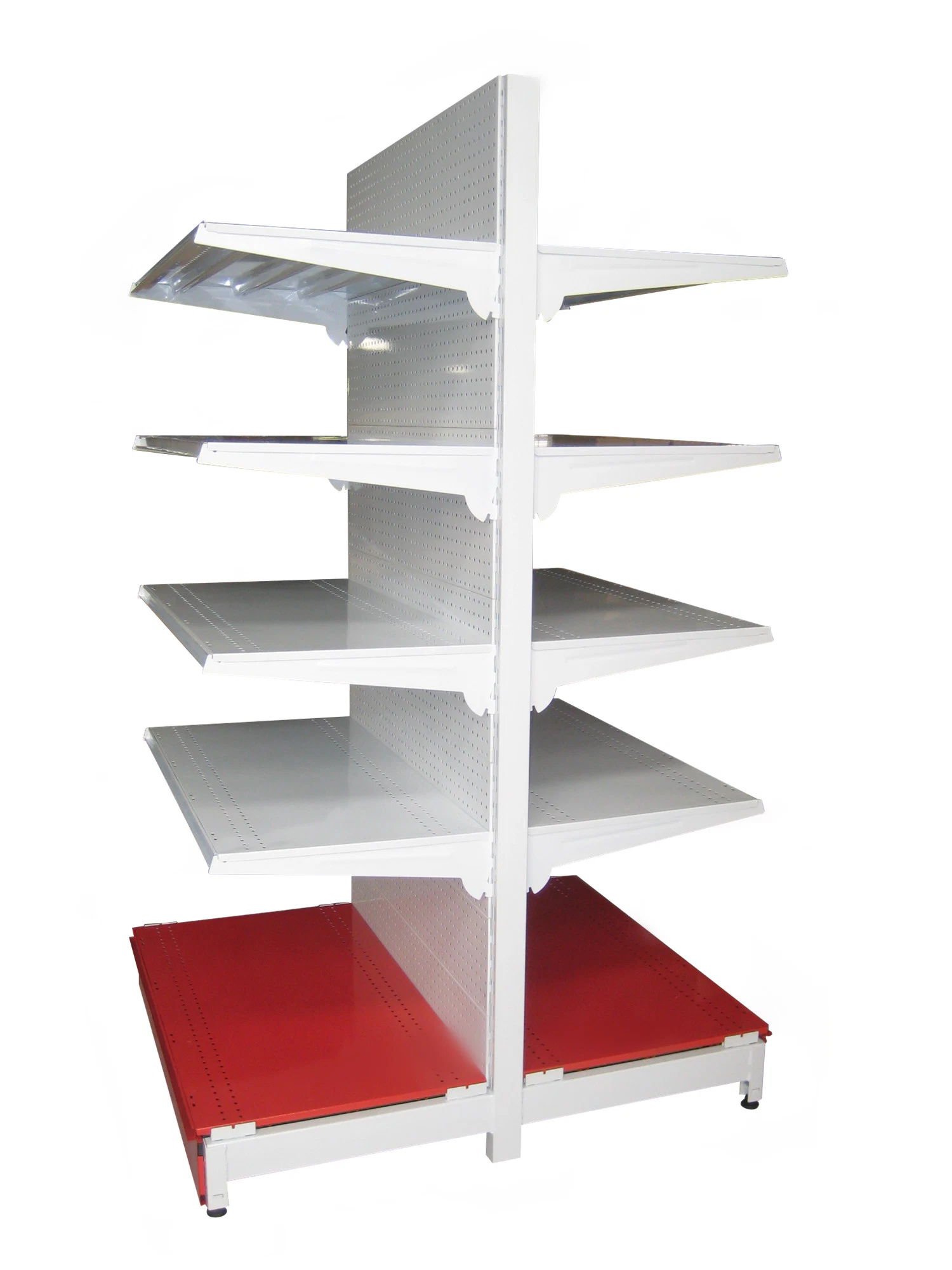 Display Punched Shelf Store Cosmetic Rack