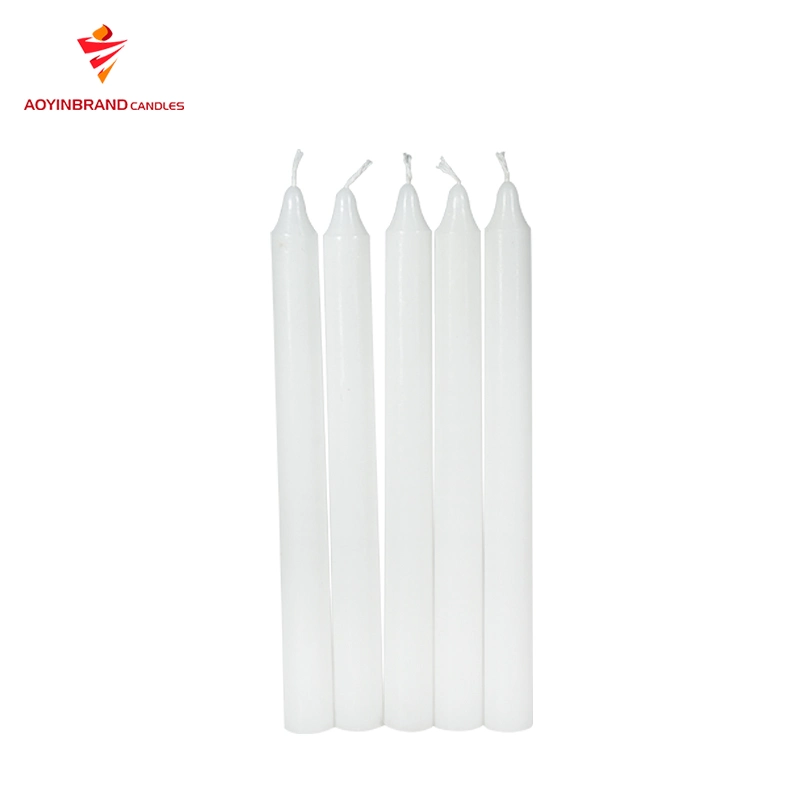 White Candles Factory Wholesale/Supplier Pillar Candles 18g Tanzania Candles