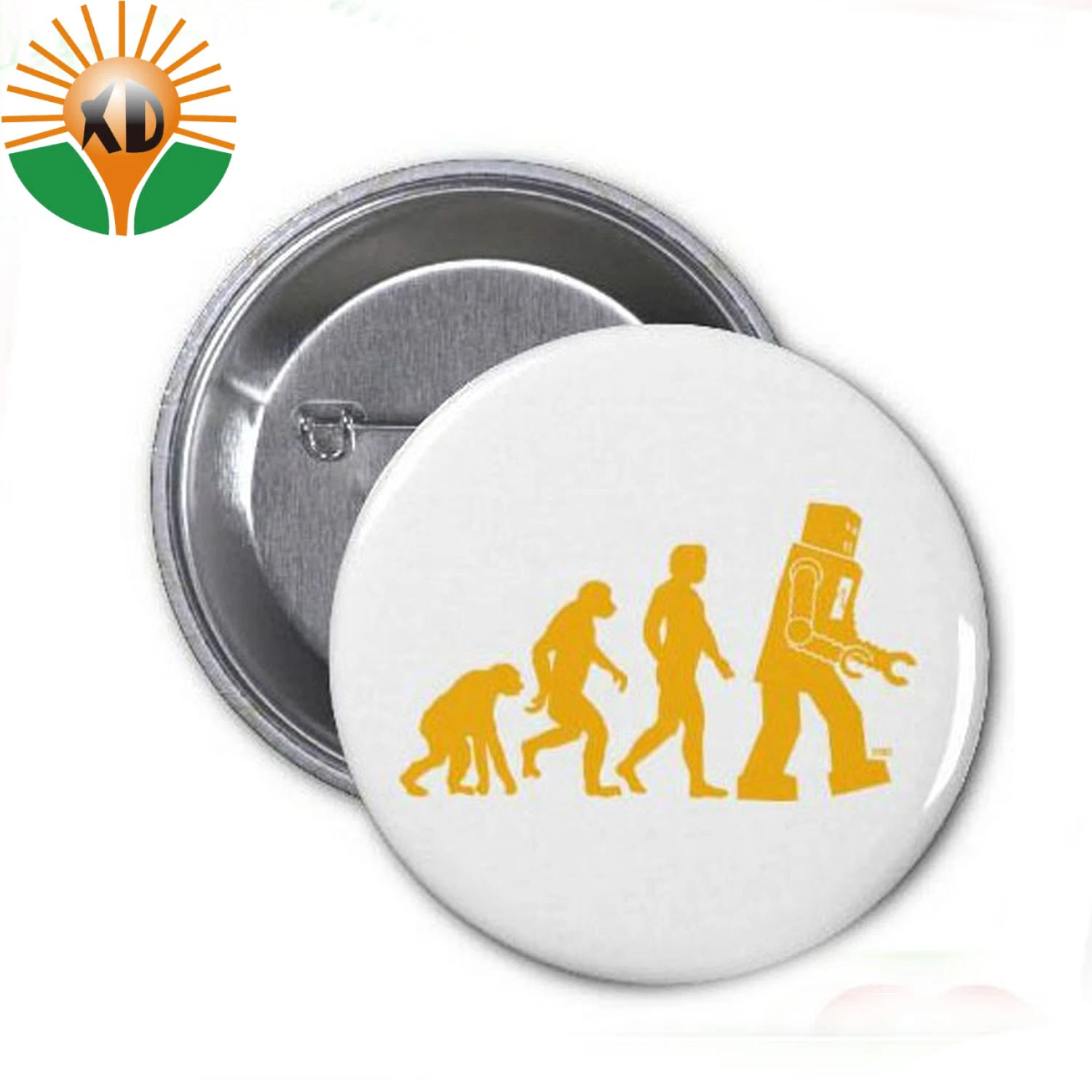 Best Selling Custom Tinplate Material Button Badge