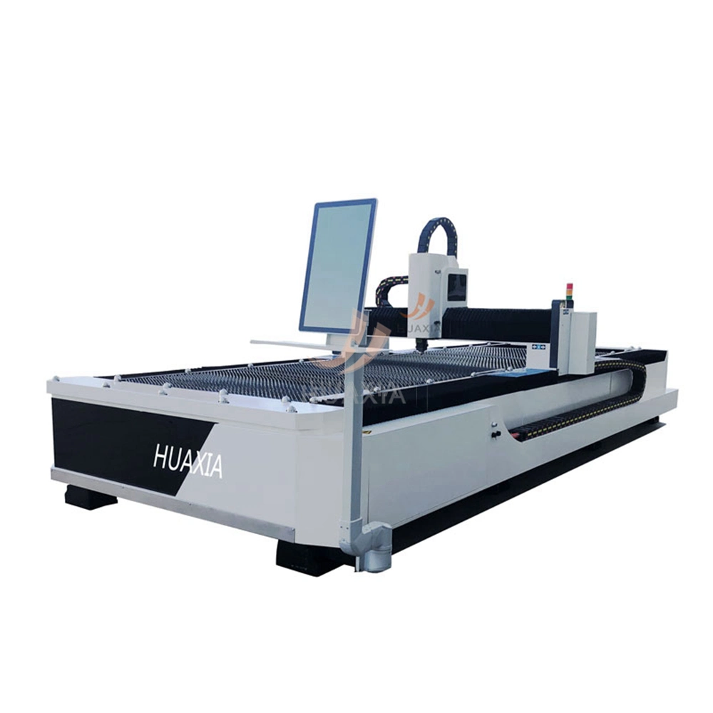 CNC Fiber Laser Metal Sheet Cutting Machine Raycus Laser Power High Efficient