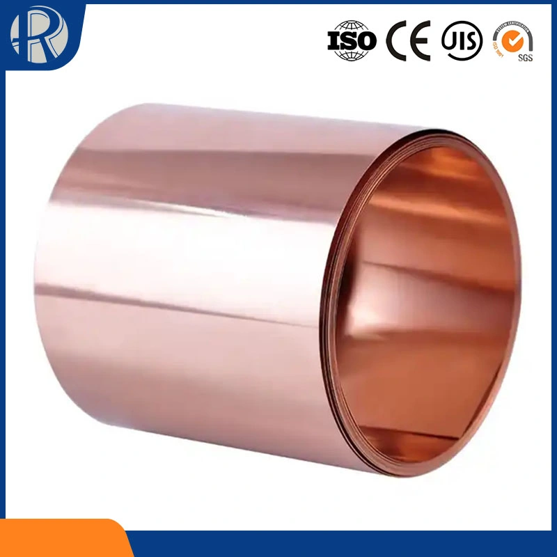 Stable Low Maintenance Roof Material Environmental Protection Safety Corrosion Resistance Copper Plate Coil Pure Copper