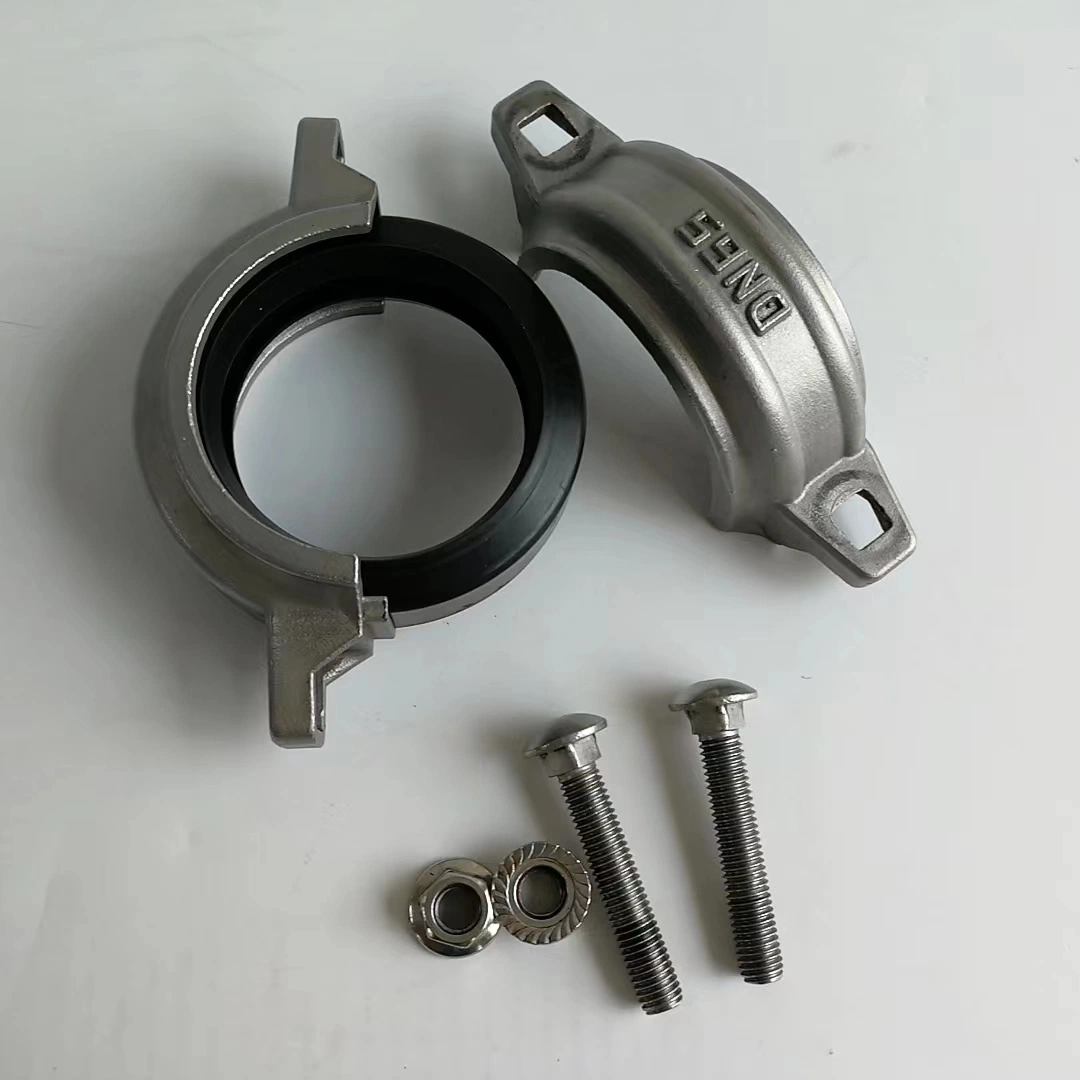 New Product Stainless Steel Asia Grooved Fitting Pipe Joint Coupling