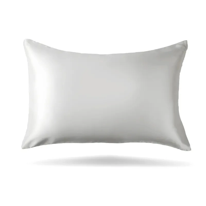22mm 100% Natural Organic Mulberry Silk Satin Pillowcase Set Pillow Cover Luxury Silk Pillow Case Gift Set