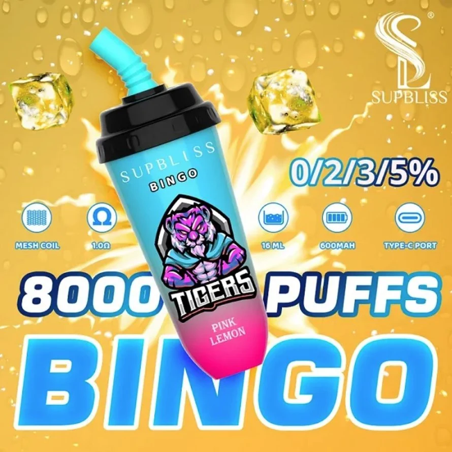 Recarregável descartável Randm Subliss Bingo 8000 Atacado I vaping barato Equipamento Vape puff Vape