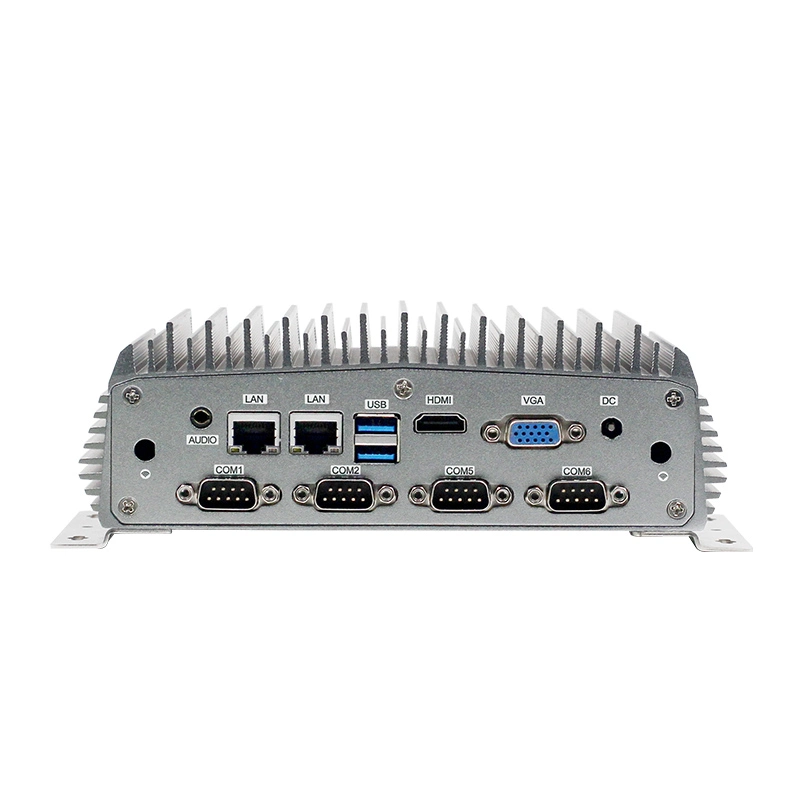 PC I3 Desktop Computer DDR4 SATA Msata SSD Fanless Computer 5RS232 1RS422 1LAN VGA Display HD 7USB Gpio Small Mini PC