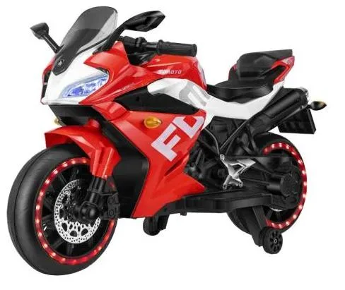 Red Color 2 to 10 Years Old Children Electric Control Motorcycle