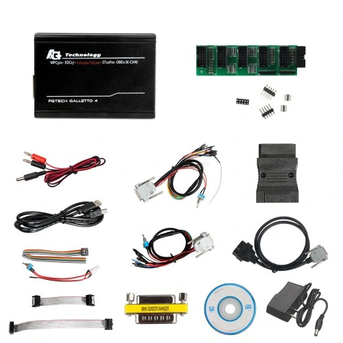 Latest Version V54 Fgtech Galletto 4 Master Bdm-Tricore-OBD Function ECU Programmer with Multi Language