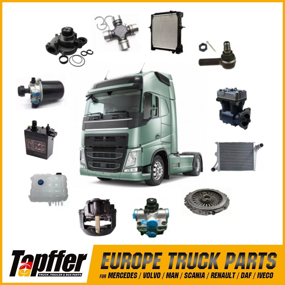 Pièces de Rechange pour camion Tapffer Mercedes Benz / Scania / Volvo / homme / Renault / Daf / Iveco Plus de 10000 articles Euro Heavy Duty des pièces du chariot