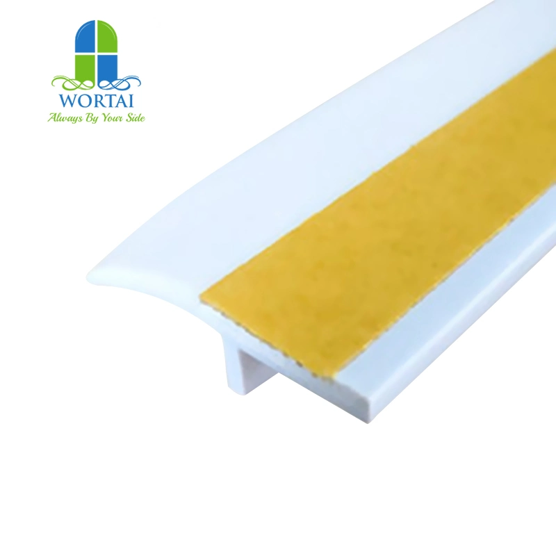 PVC Under Door Weather Strip Seal Dustproof Sealing Strip with Adhesive Tape