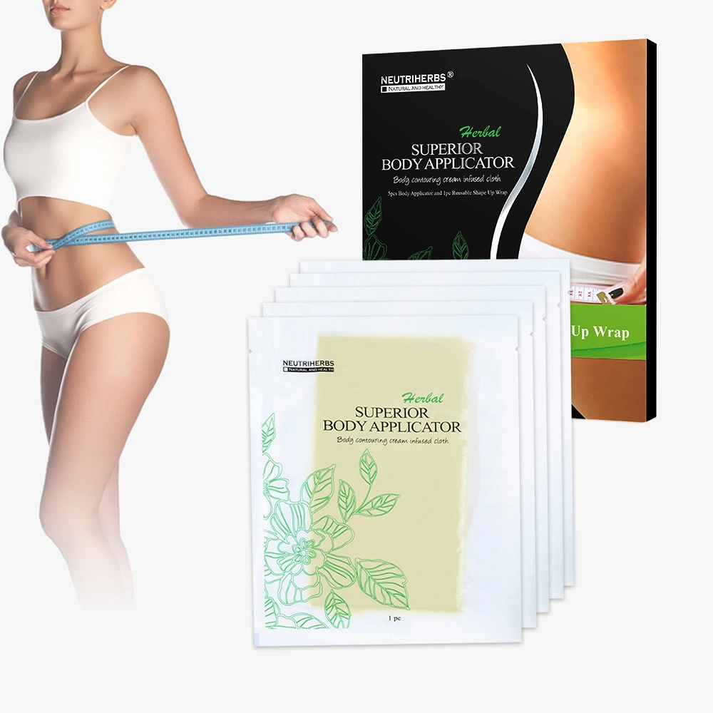 OEM natürliche Vegan Abnehmen Körper Applikator Anti Cellulite Detox Körper Umbruch