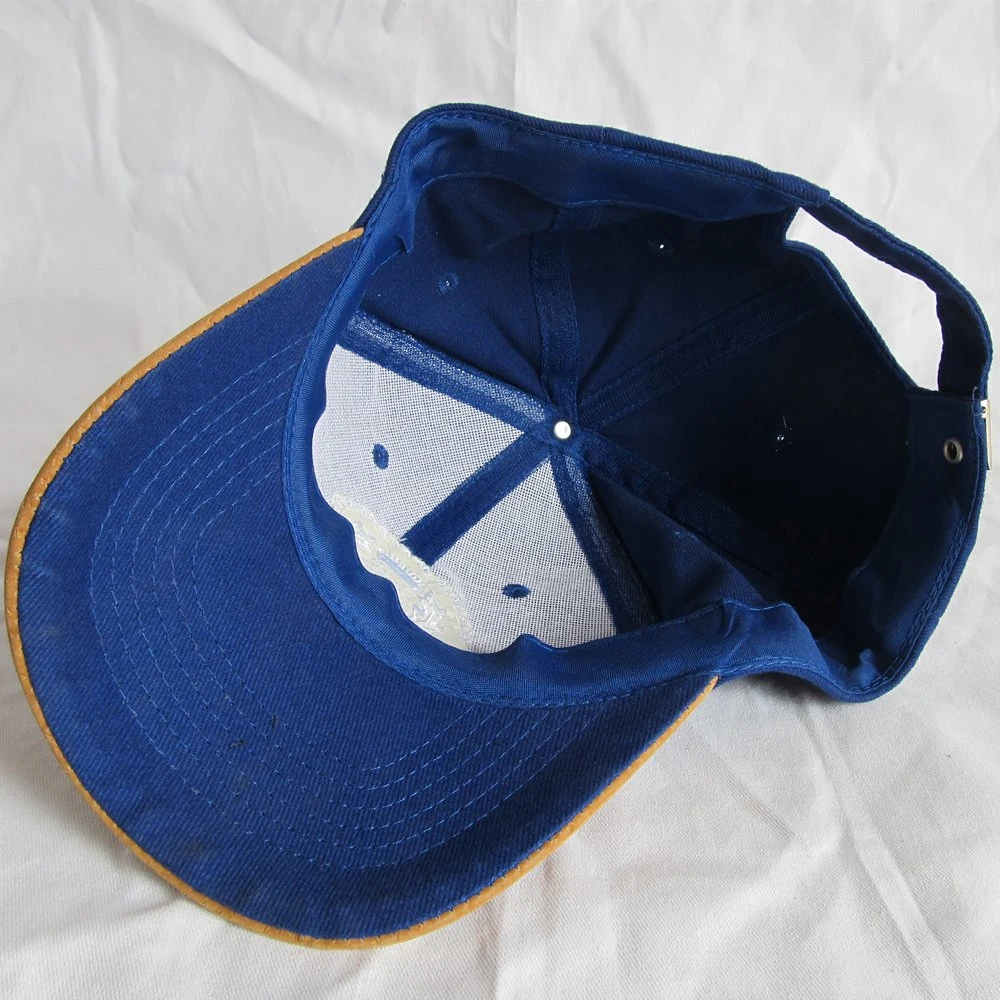 Zp024 Gorra de béisbol personalizada para hombre de Pigskin Brim para promoción