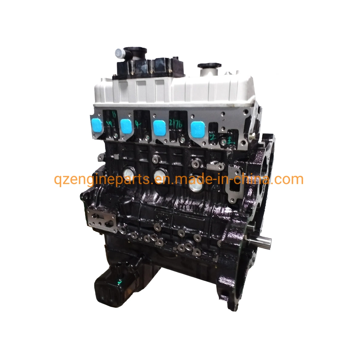 piezas de repuesto de camiones HOWO Motor Motor Diesel de bloque largo Je493zlq4 para motor Isuzu