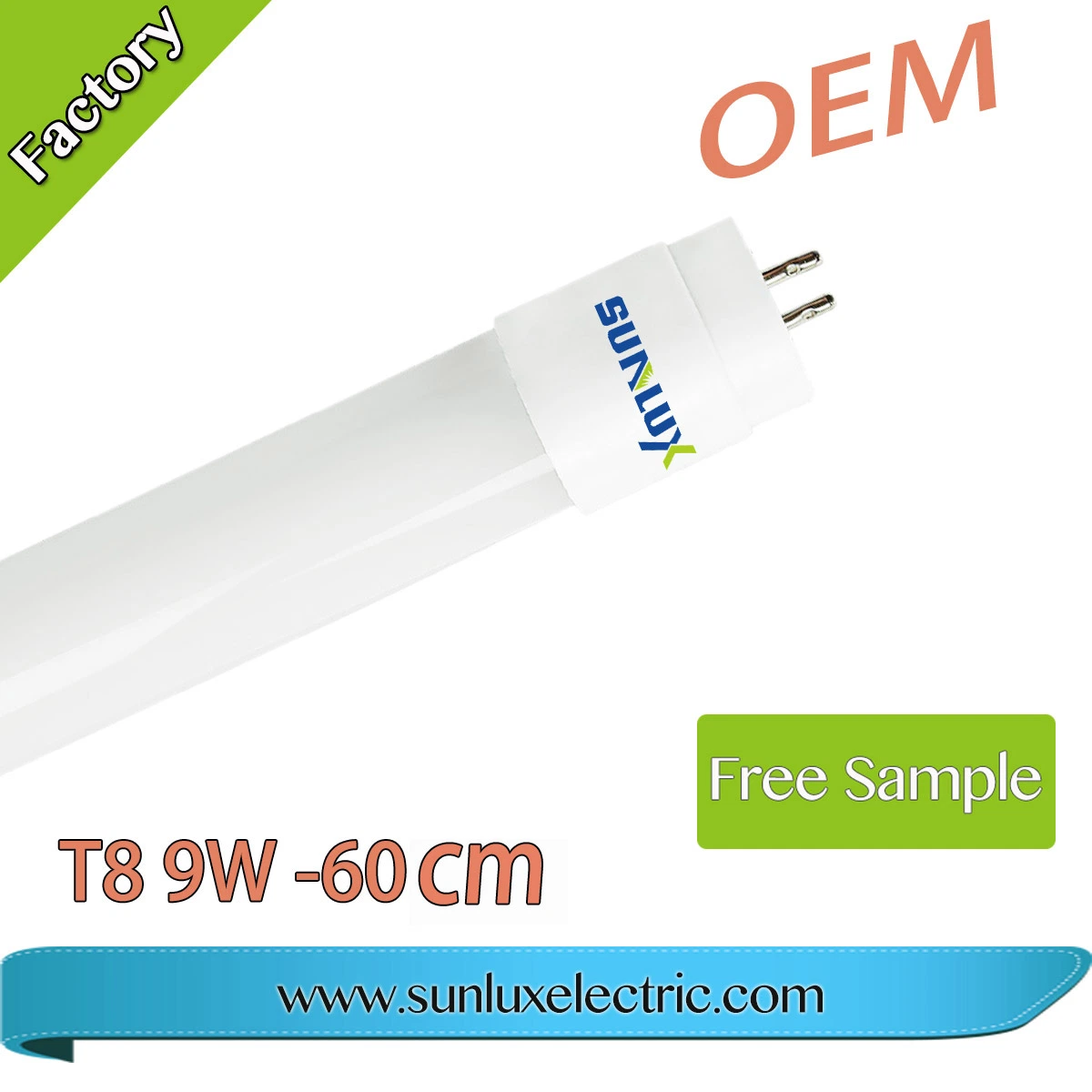 China Glass Tube T8 LED Tube Light 18W 1600lm 3000-6500K IC Driver IP20 G13 320degree with CE Approved