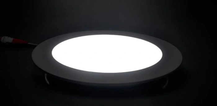 Ultra Thin Round Square Aluminum SMD Slim 3W, 6W, 9W, 12W, 15W, 18W, 24W Ceiling Recessed LED Panel Light