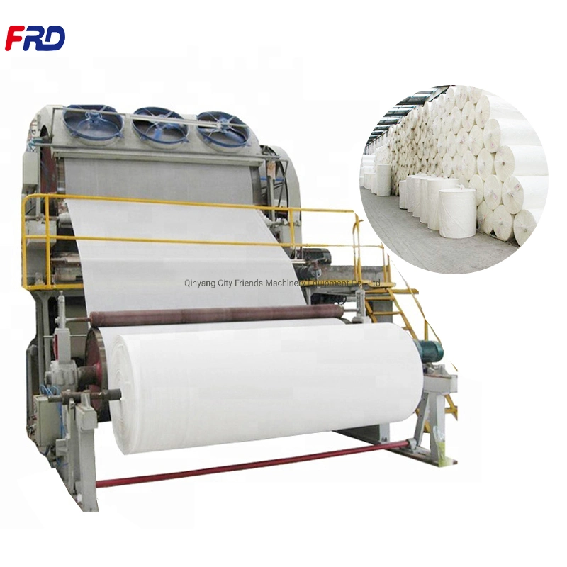 513new Price 1800mm 5-6t/D Fully Automatic Toilet Tissue Paper Making Machine Production Line Price Tissue Making Machine Toilet Facial Tissue Paper Making