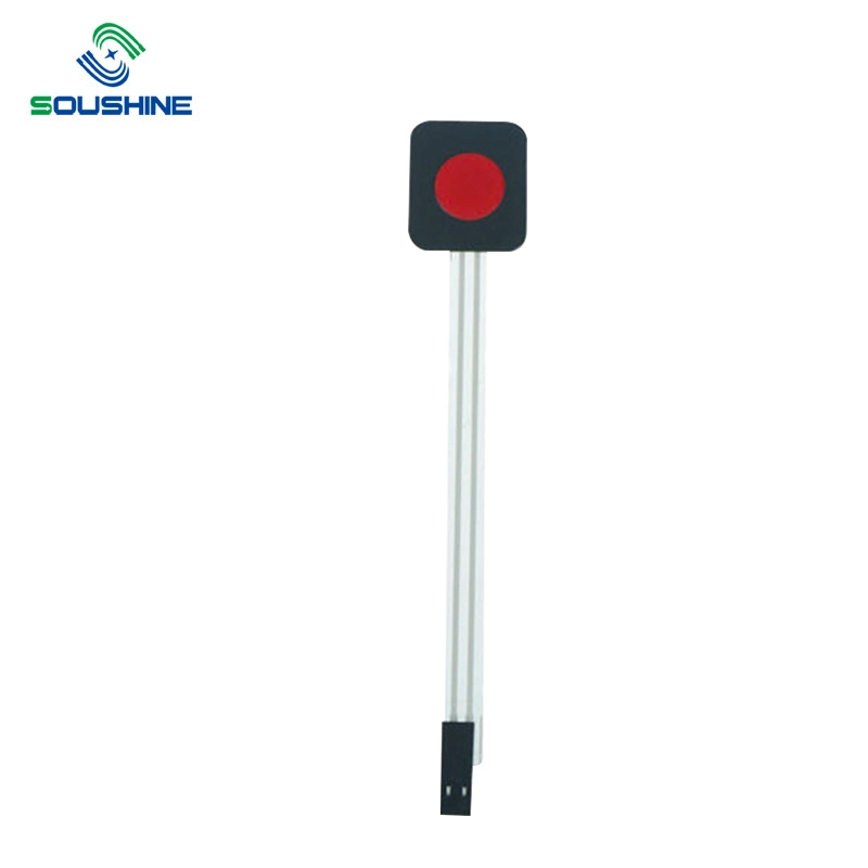 Custom Low MOQ Good Quality Membrane Keypad Power Switch Membrane Single Button