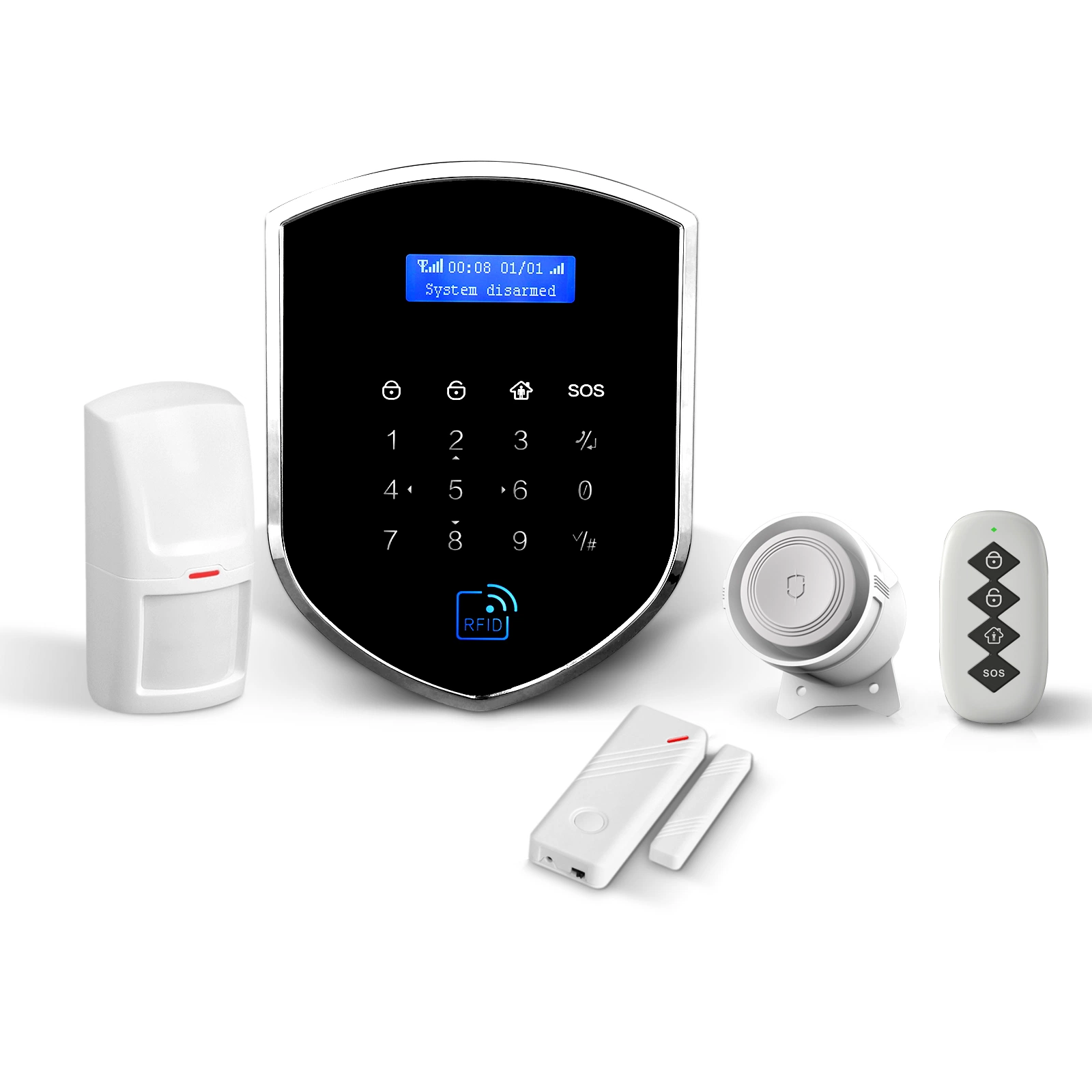 WiFi 4GSM Smart Security Alarm System