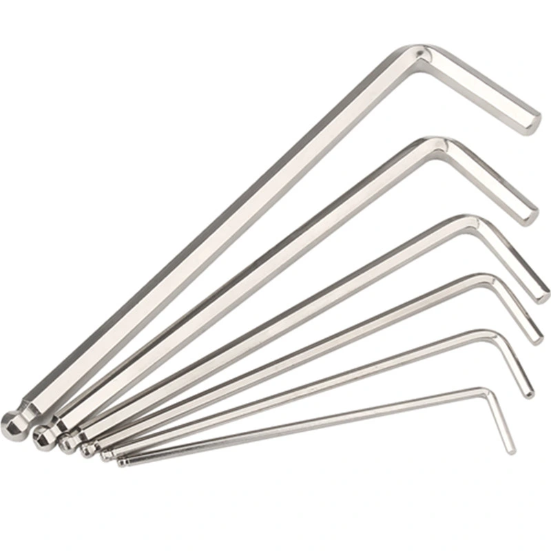 1.5mm-10mm L Type Hex Key Allen Wrench Set with Ball End