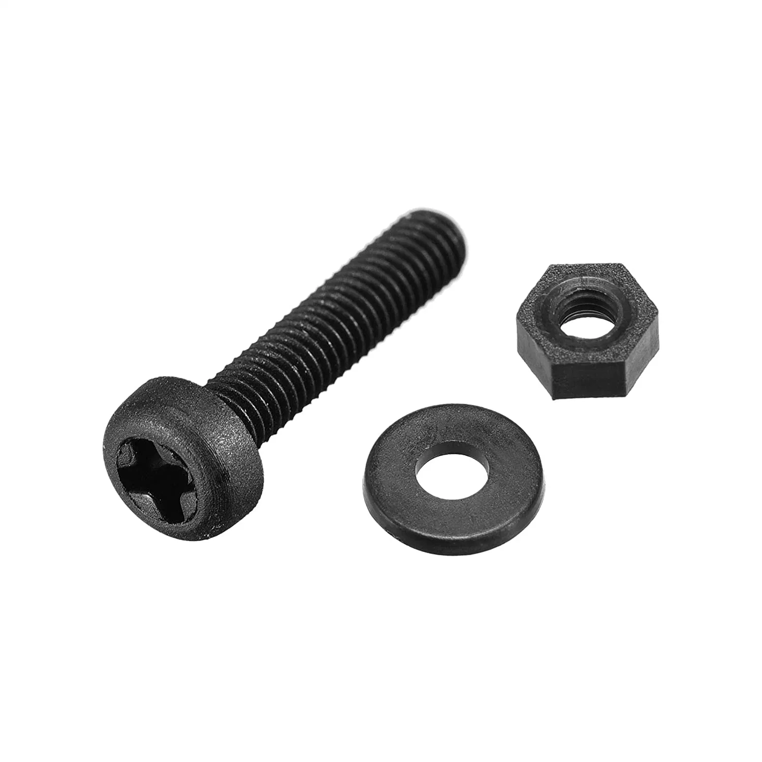 Round Head Machine Screw Bolt Nut Plain Washer