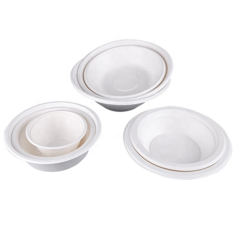 High quality/High cost performance  Bagasse Salad Bowl Disposable Biodegradable with Lid