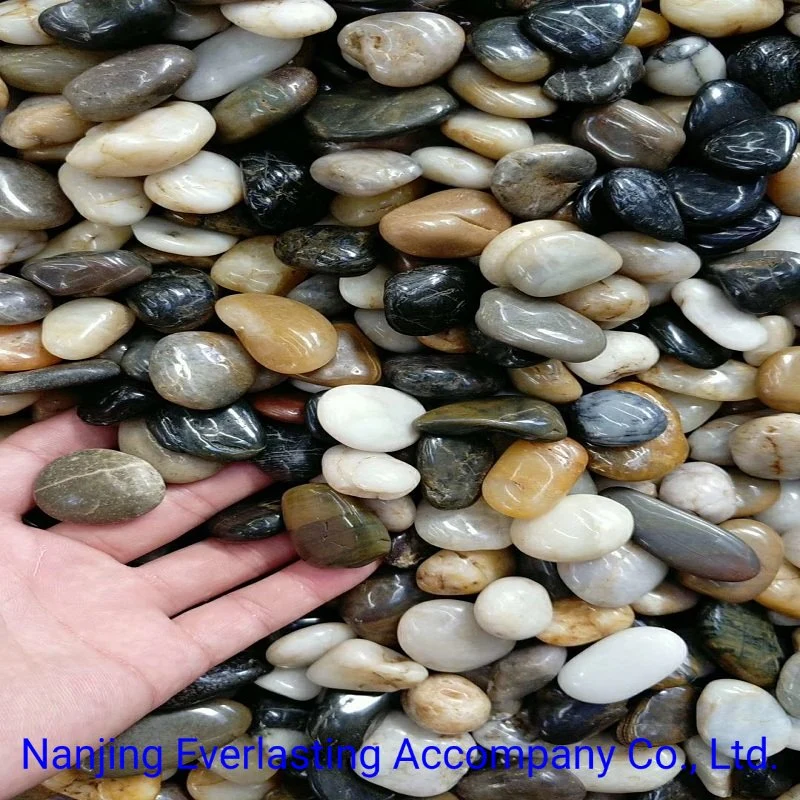 Garden Landscaping Polished River Rock Beach Pebble Yard Decoration Stone