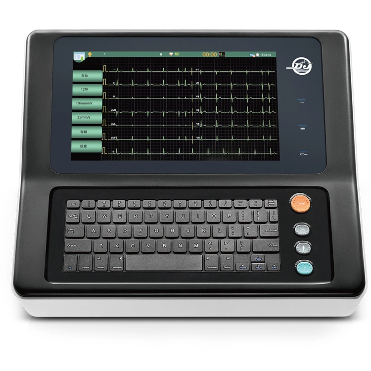 ECG-1801 High Quality Digital Touch Screen Portable 18 Channel ECG/EKG Machine