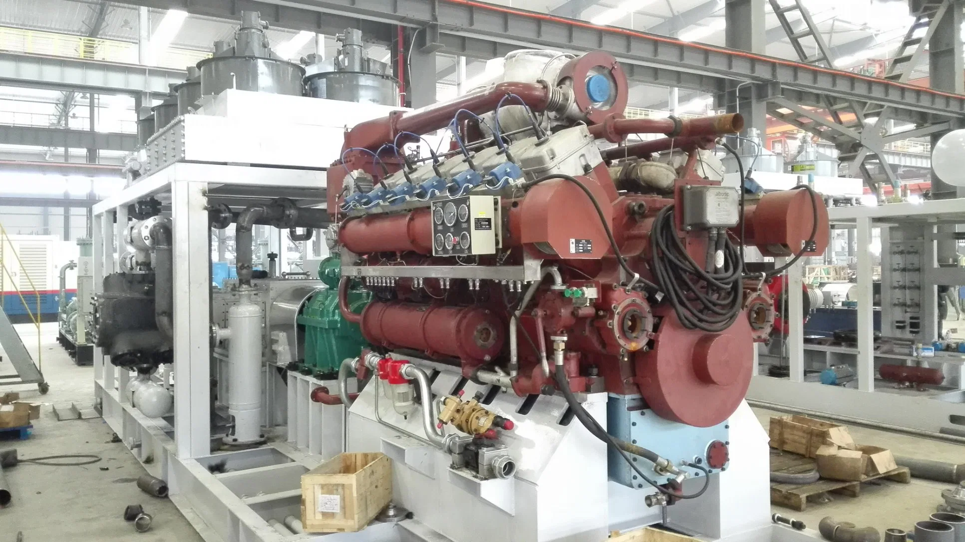 Dynamic 1000kw Wood Gas Generator