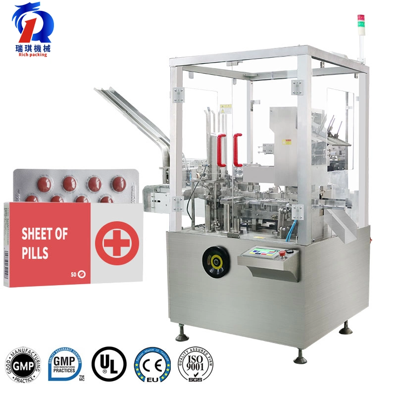 Fully Automatic Pharmaceutical Cartoning Machine for Pounch Bottle