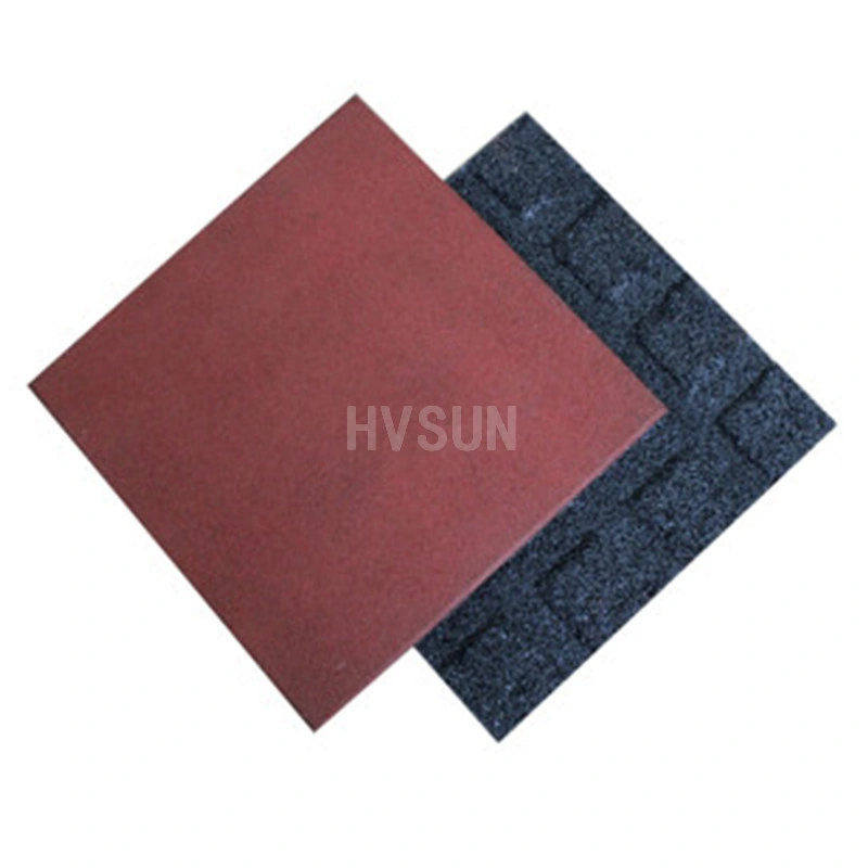 High quality/High cost performance  Shockproof Safety Outdoor Playground Rubber Tiles