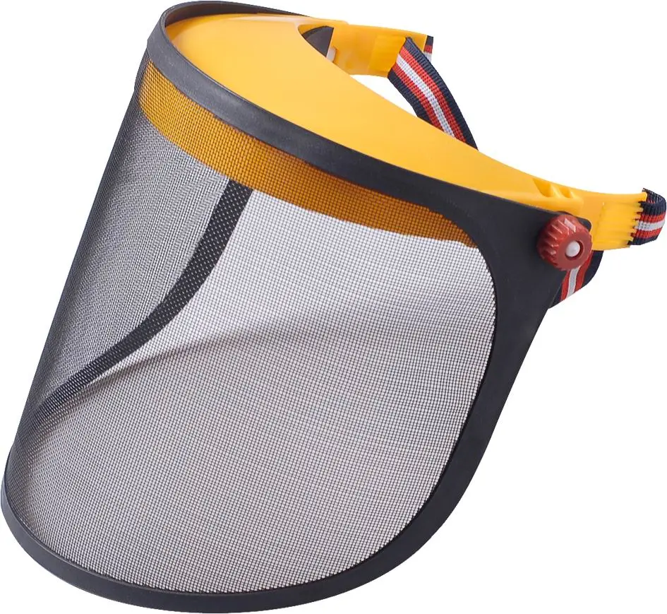 Full Face Protection Adjustable Mesh Visor for Garden Brushcutter Forestry Wire Mesh